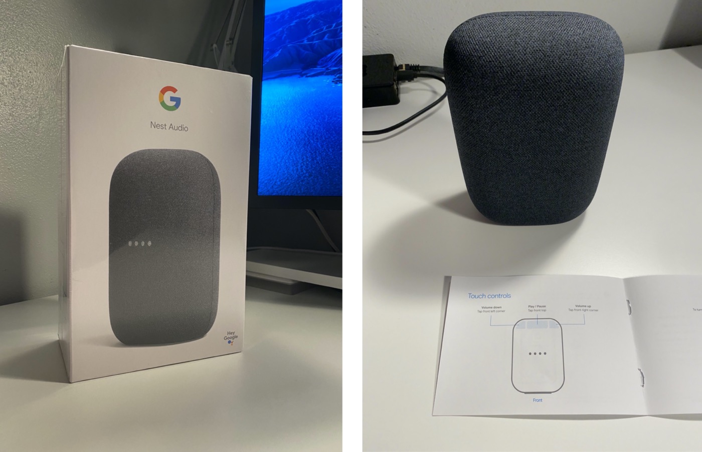 Googleの新型スマートスピーカー｢Nest Audio｣、正式発表を前に開封画像が公開されてしまう