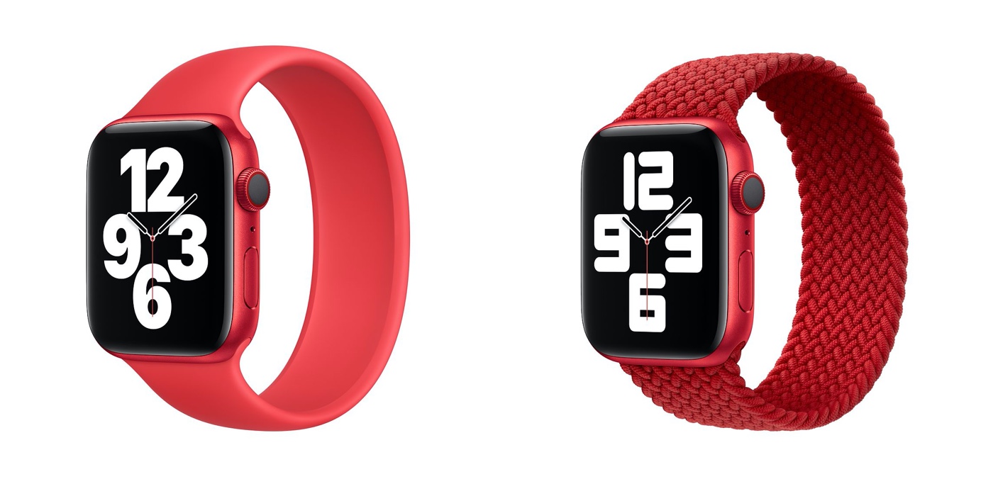 Apple、｢Apple Watch｣用バンド｢ソロループ｣と｢ブレイデッドソロループ｣の(PRODUCT)REDモデルを発売