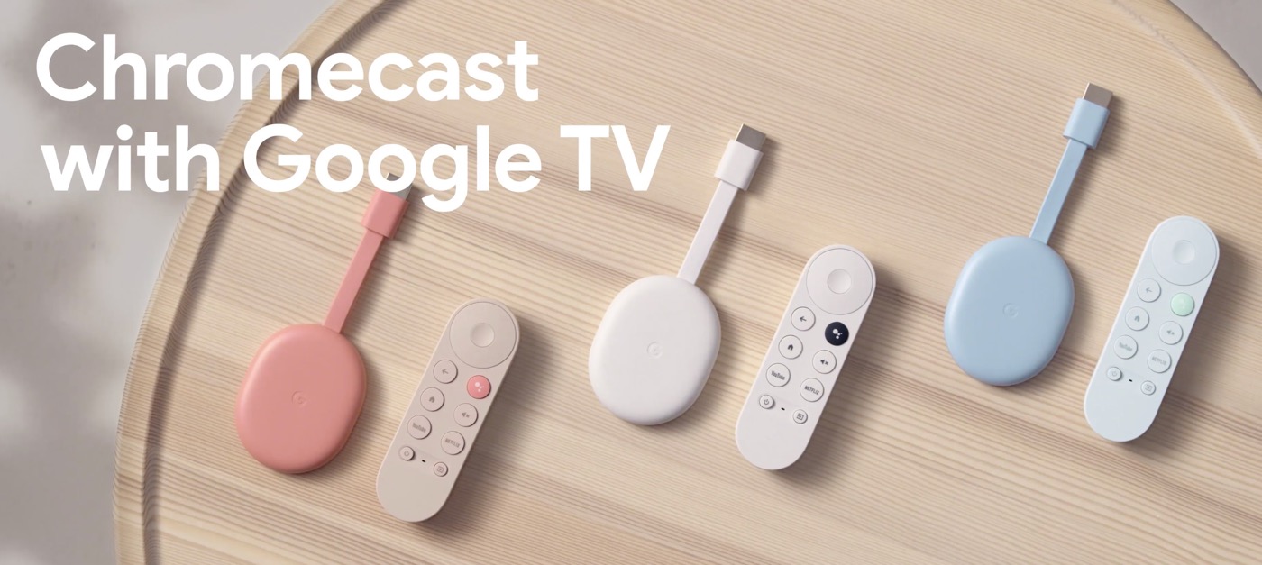 Google、｢Chromecast with Google TV｣を11月25日に国内でも発売へ