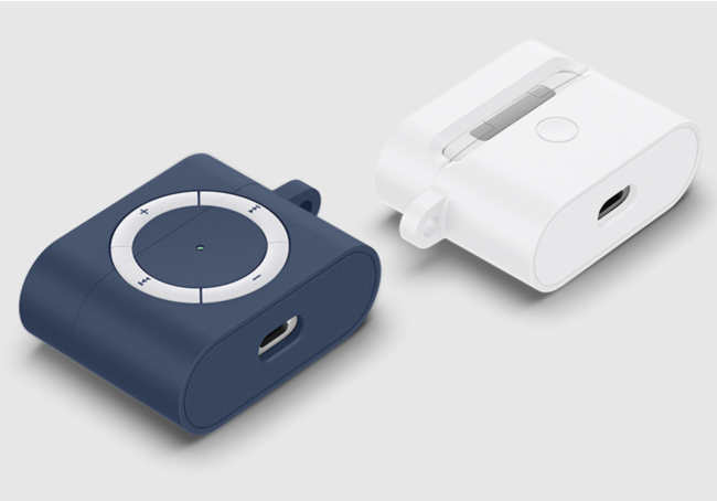 Spigen、｢AirPods Pro｣をiPod shuffle風にするケースの新色ディープブルーとホワイトを発売