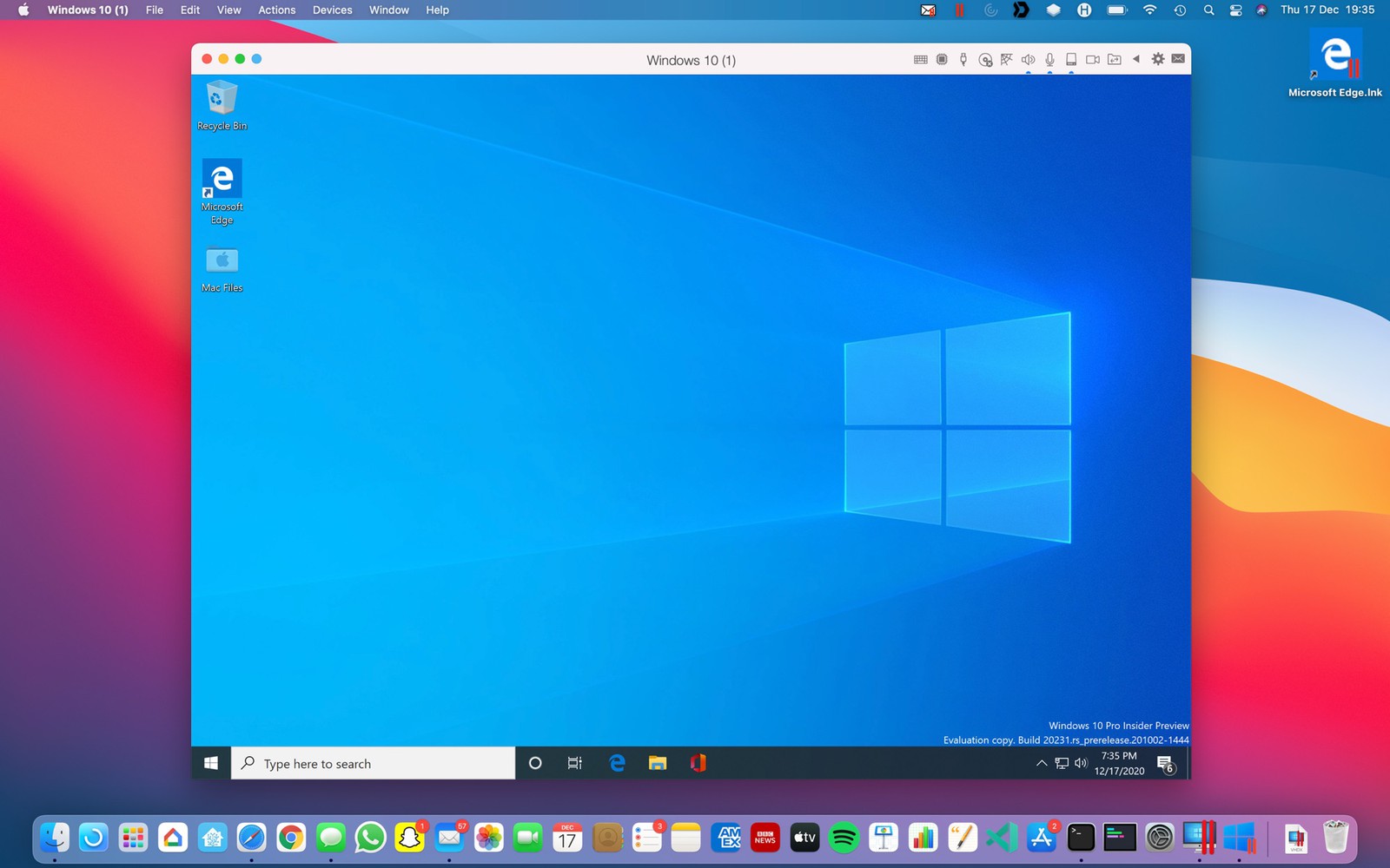 Parallels、｢Parallels Desktop for Mac｣のApple Silicon対応版のテクニカルプレビューを公開