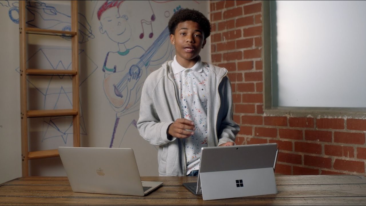 米Microsoft、Appleの｢MacBook Pro｣を揶揄した｢Surface Pro 7｣のCMを公開