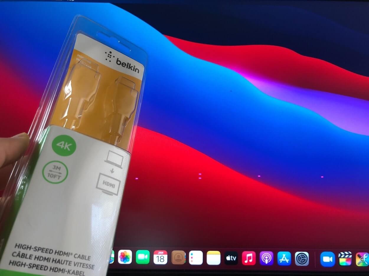 Apple、M1 Mac miniを接続したディスプレイにピンク色のノイズが表示される問題を調査中