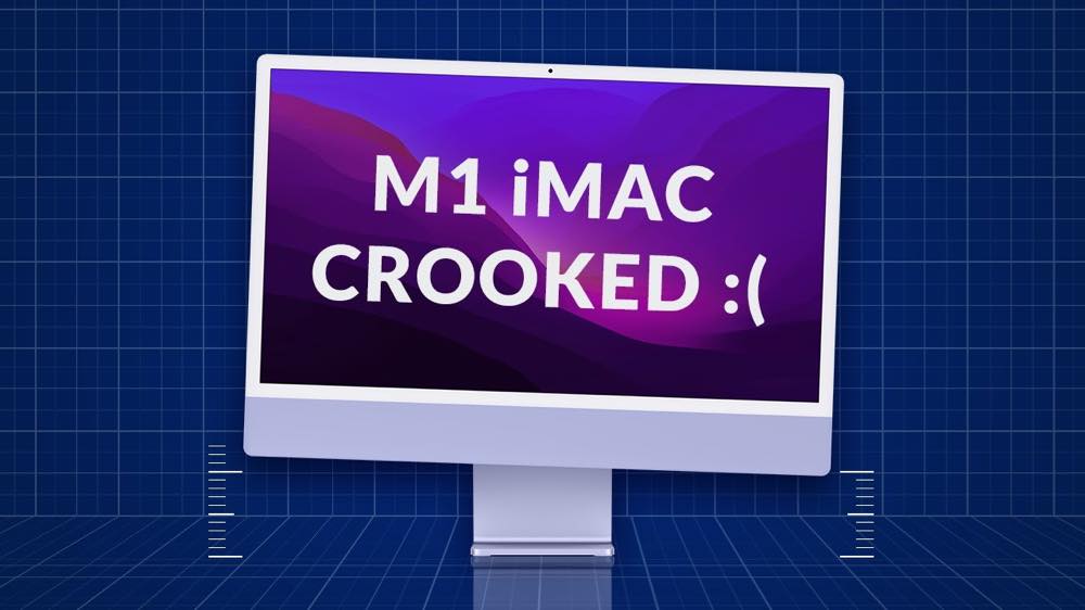｢iMac 24インチ｣、本体部分が傾いて取り付けられている問題が一部ユーザーから報告される