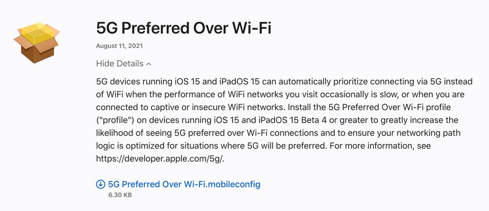 Apple、開発者に対し｢5G Preferred Over Wi-Fi｣と｢Apple Configurator 1.0 beta｣をリリース