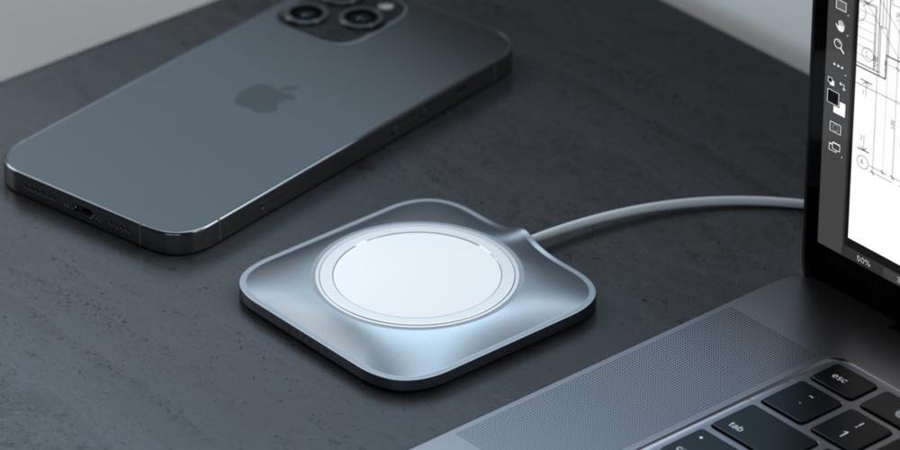 Satechi、Apple純正｢MagSafe充電器｣向けのアルミ製ドック｢Aluminum Dock for MagSafe Charger｣を発表