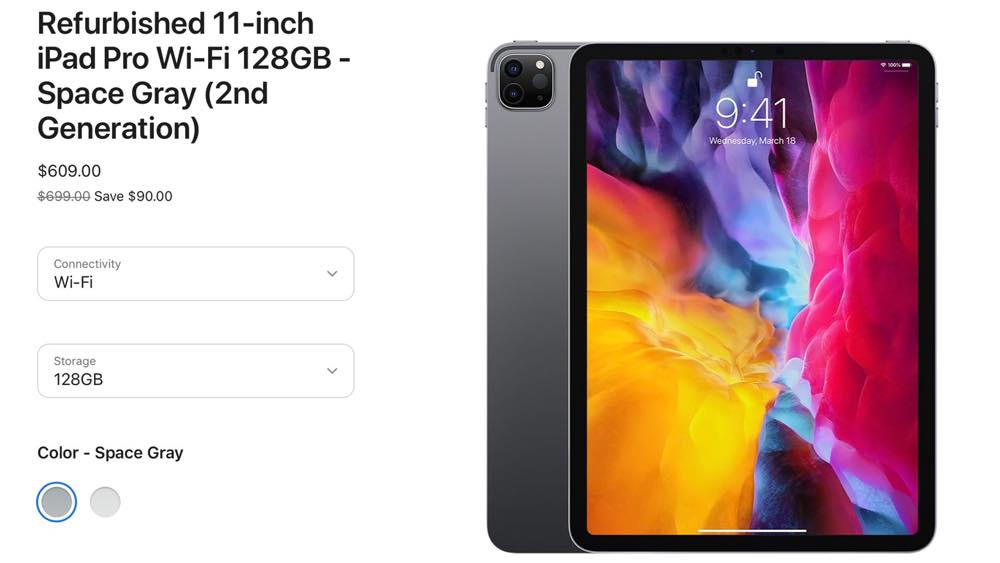 iPad Pro 11インチ 第2世代 Wi-Fi+Cellular 128GB - タブレット