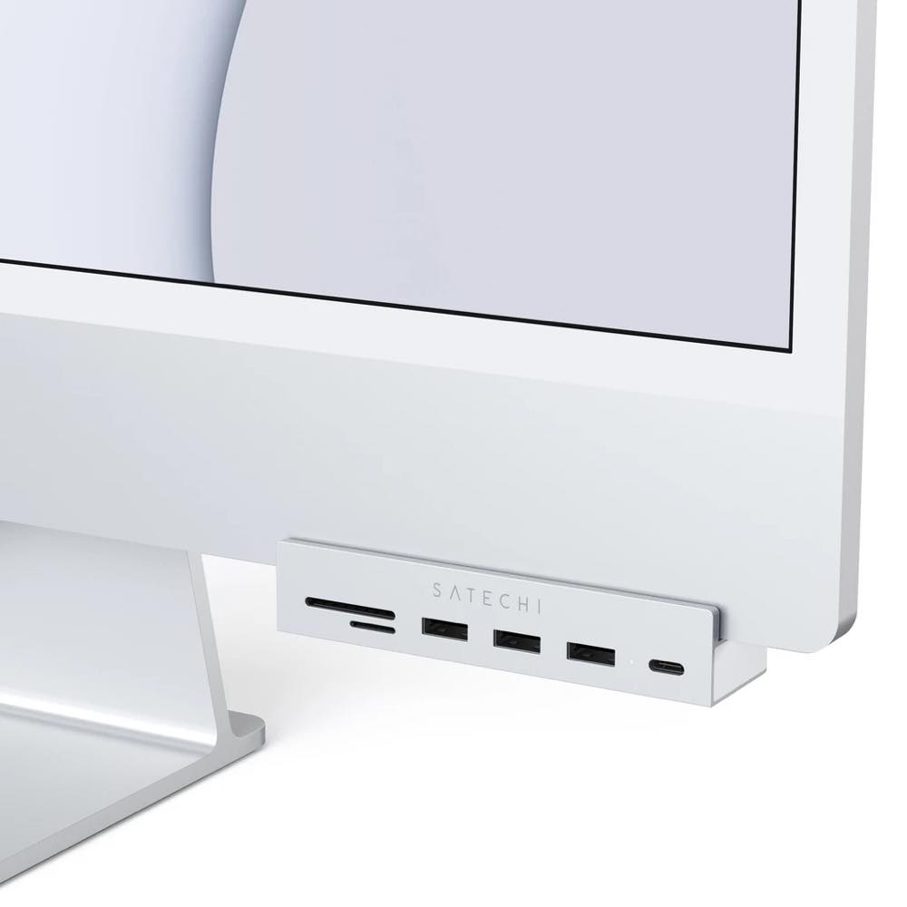 Satechi、M1チップ搭載｢iMac 24インチ｣に対応したUSB-Cクランプハブを発表