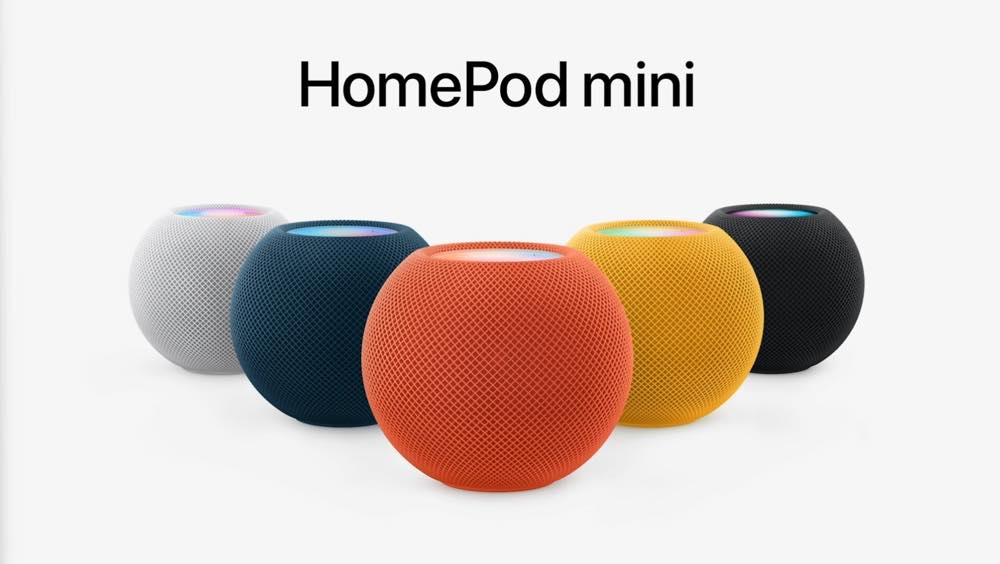 Apple、｢HomePod mini｣の新しいカラーモデルを発表 − 11月に発売へ