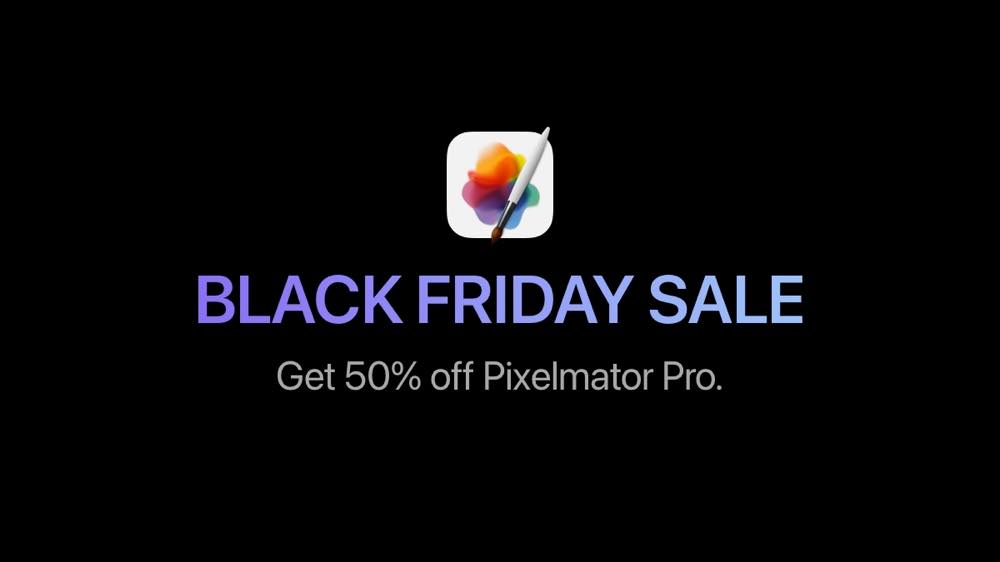 【セール】Mac向け人気画像編集アプリ｢Pixelmator Pro｣がブラックフライデーセールで半額に