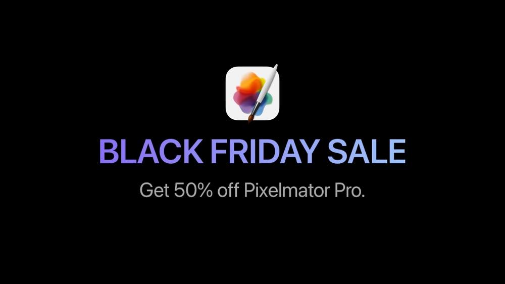 セール Mac向け人気画像編集アプリ Pixelmator Pro がブラックフライデーセールで半額に 気になる 記になる