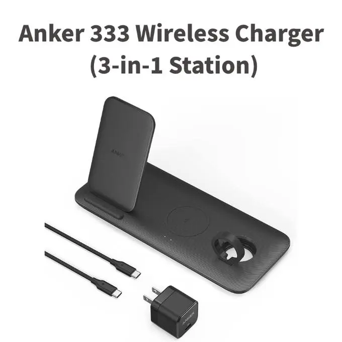 Anker、iPhone・AirPods・Apple Watchを同時充電可能な