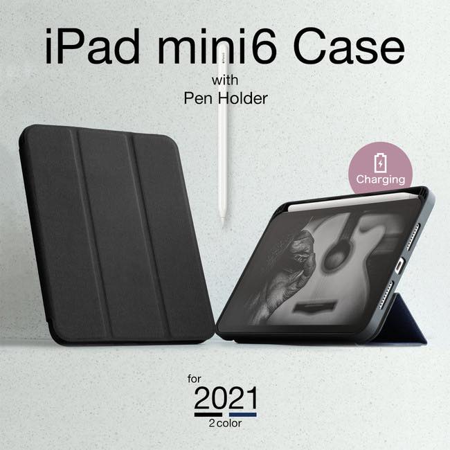 オウルテック、｢iPad mini (第6世代)｣向けの｢Apple Pencil｣ホルダー付きケースを発売