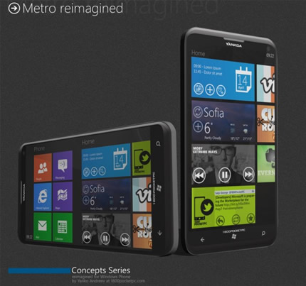 ｢Windows Phone 8｣のコンセプト画像
