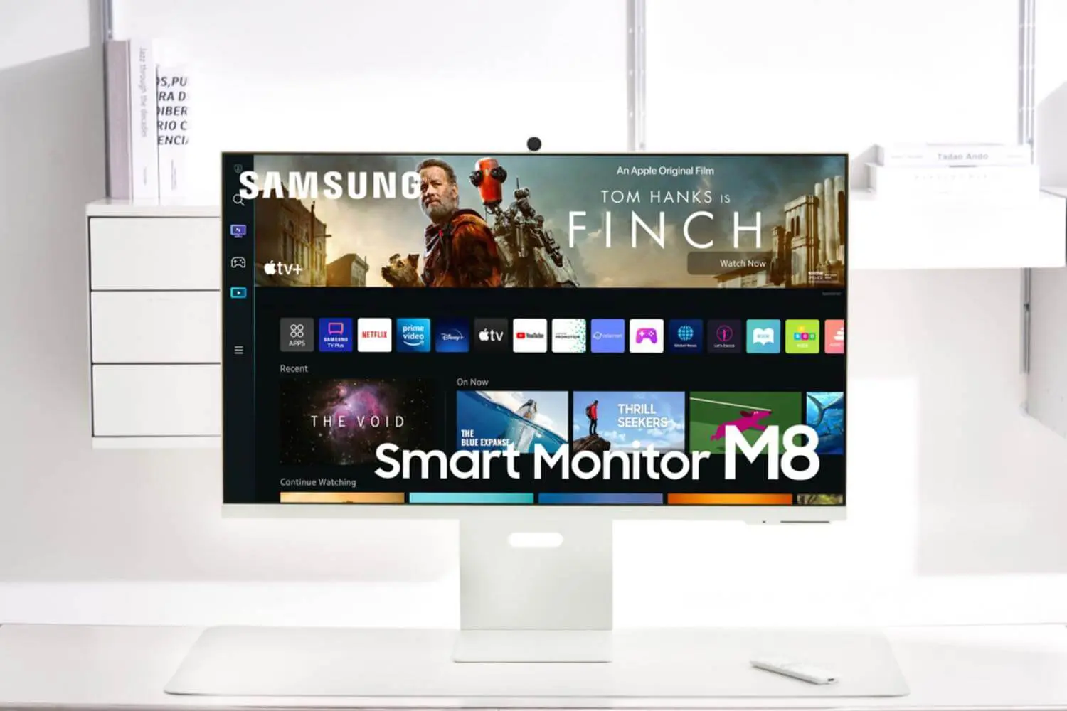 Samsung、｢iMac｣に似たデザインのWi-Fi内蔵4K液晶ディスプレイ