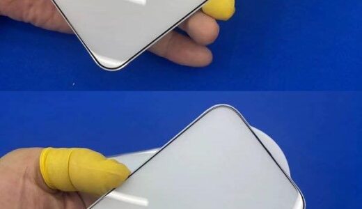 ｢iPhone 14 Max｣と｢iPhone 14 Pro Max｣用の保護ガラスの写真が明らかに − 受話スピーカー部分のデザインに変更あり