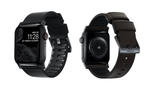 防水と速乾性の高い天然革採用のNOMAD製Apple Watch用バンド｢Active Strap Pro｣にユニセックス仕様が登場