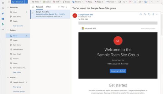 Microsoftの新しいメールクライアント｢One Outlook｣の最新のスクリーンショット公開