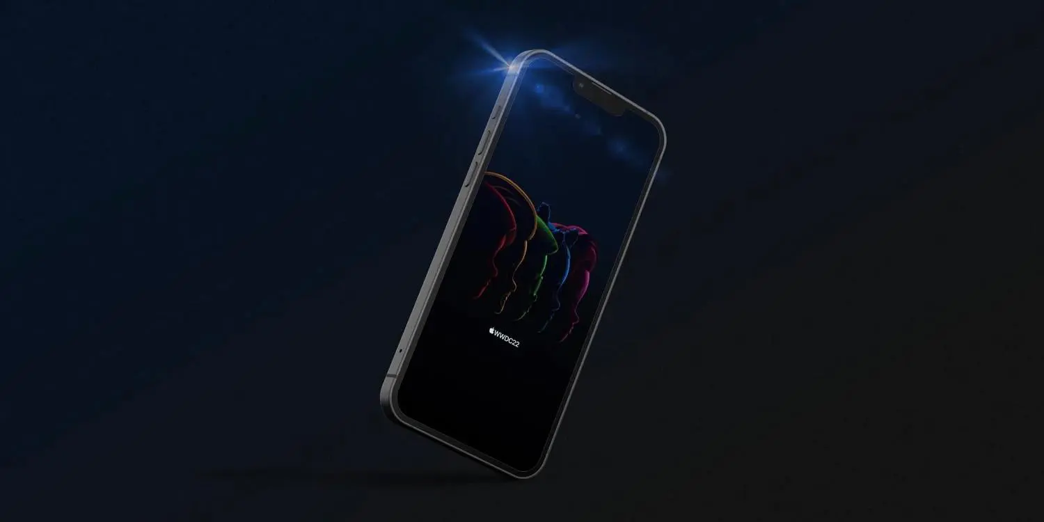 Wwdc22 の公式画像をもとに作成されたiphone用壁紙が登場 気になる 記になる