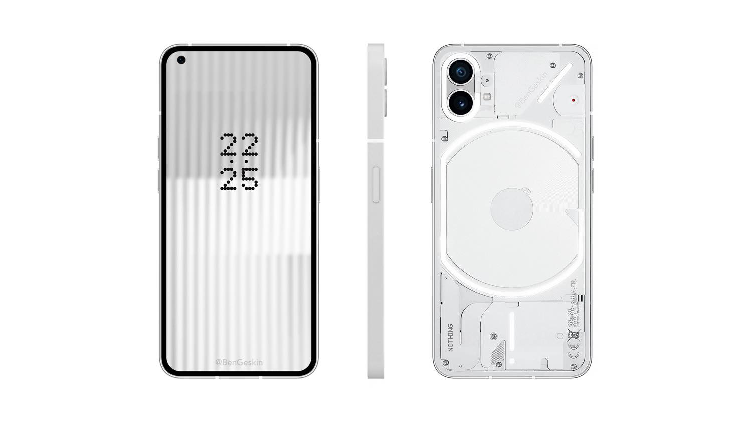 Nothingの新型スマホ｢Phone (2)｣のデザインの全貌が明らかに