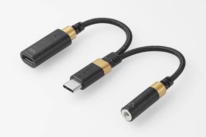 エレコム、ハイレゾ対応&給電対応とDAC搭載の2種類のUSB-C to 3.5mm 音声変換ケーブルを発表