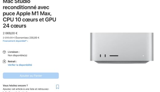 Apple、フランスで｢Mac Studio｣の整備済み品を販売開始