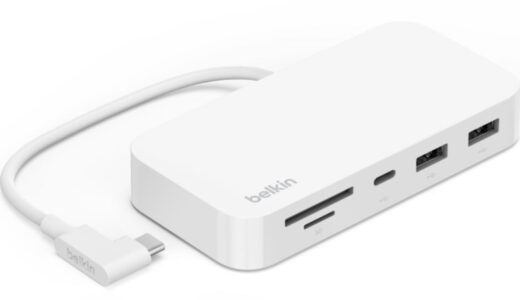 Belkin、iMacやPCに取り付け可能な6ポート搭載ハブ｢Belkin CONNECT USB-C 6-in-1 MULTIPORT HUB WITH MOUNT｣を発売