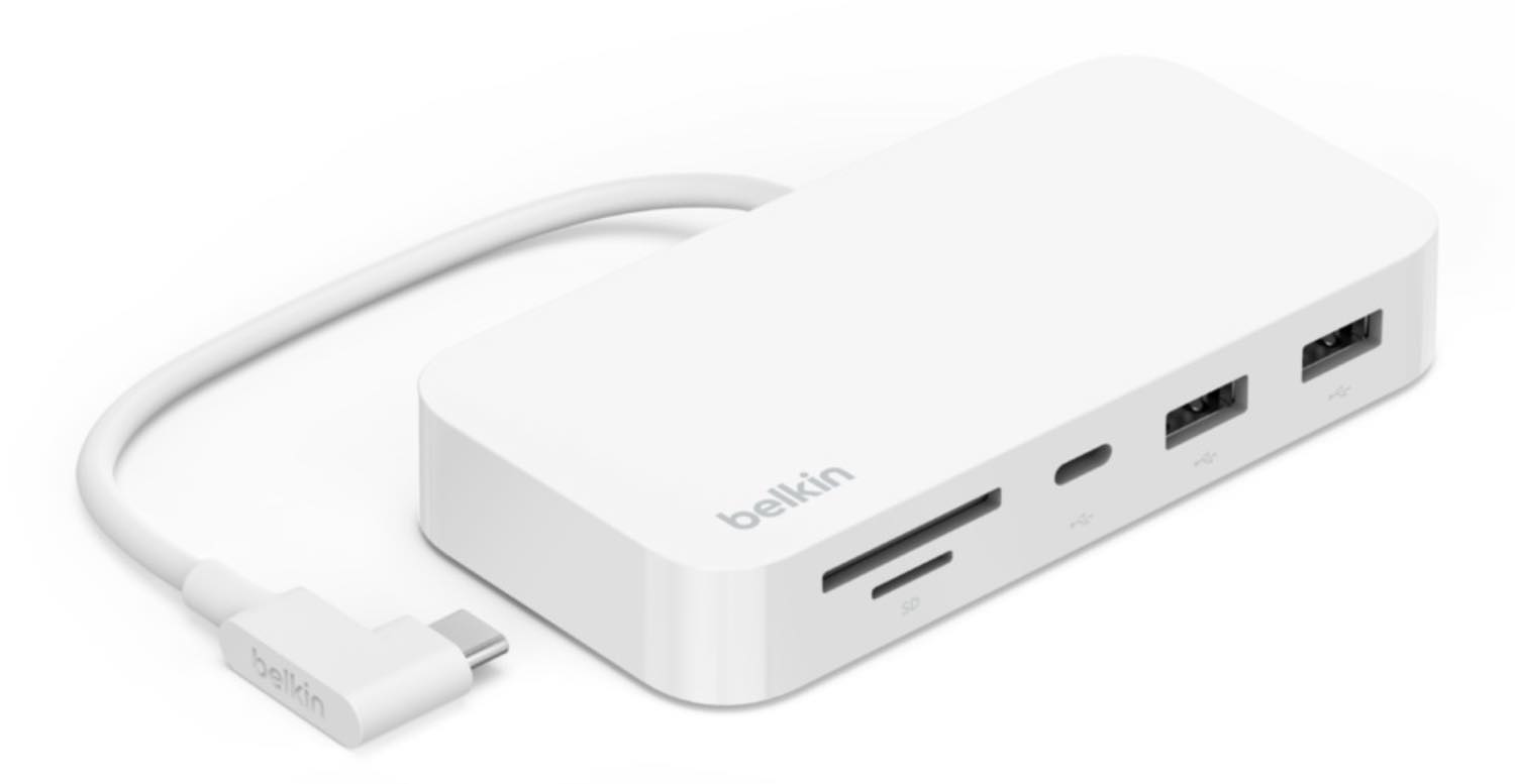 Belkin、iMacやPCに取り付け可能な6ポート搭載ハブ｢Belkin CONNECT USB-C 6-in-1 MULTIPORT HUB WITH MOUNT｣を発売