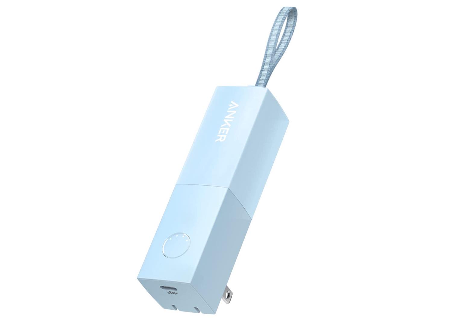 Anker、モバイルバッテリー搭載USB充電器｢Anker 511 Power Bank (PowerCore Fusion 5000)｣のブルーモデルを発売