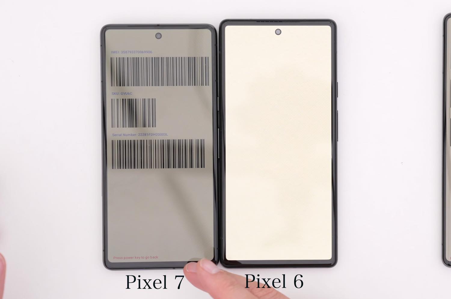 ｢Google Pixel 7｣シリーズの試作機のハンズオン動画 − ｢Pixel 6｣シリーズとの比較も
