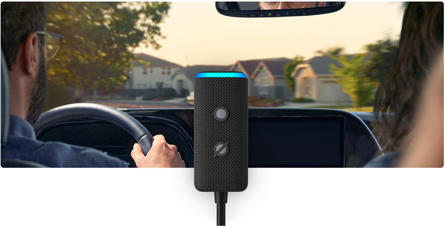 米Amazon、よりスリムなデザインになった新型｢Echo Auto｣を発表