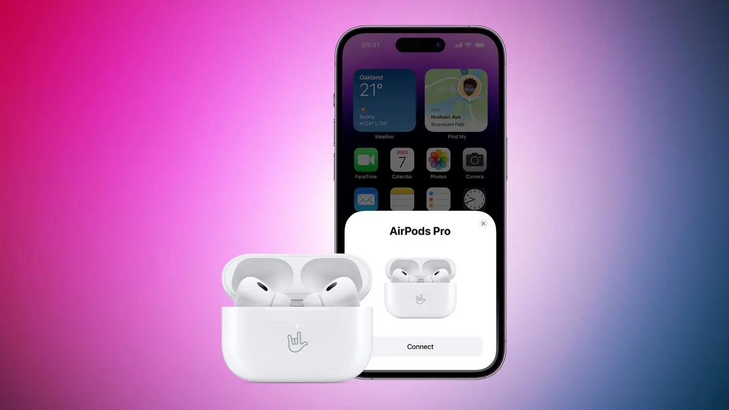 AirPods Pro (第2世代)｣では充電ケースの刻印がiPhoneでも表示される