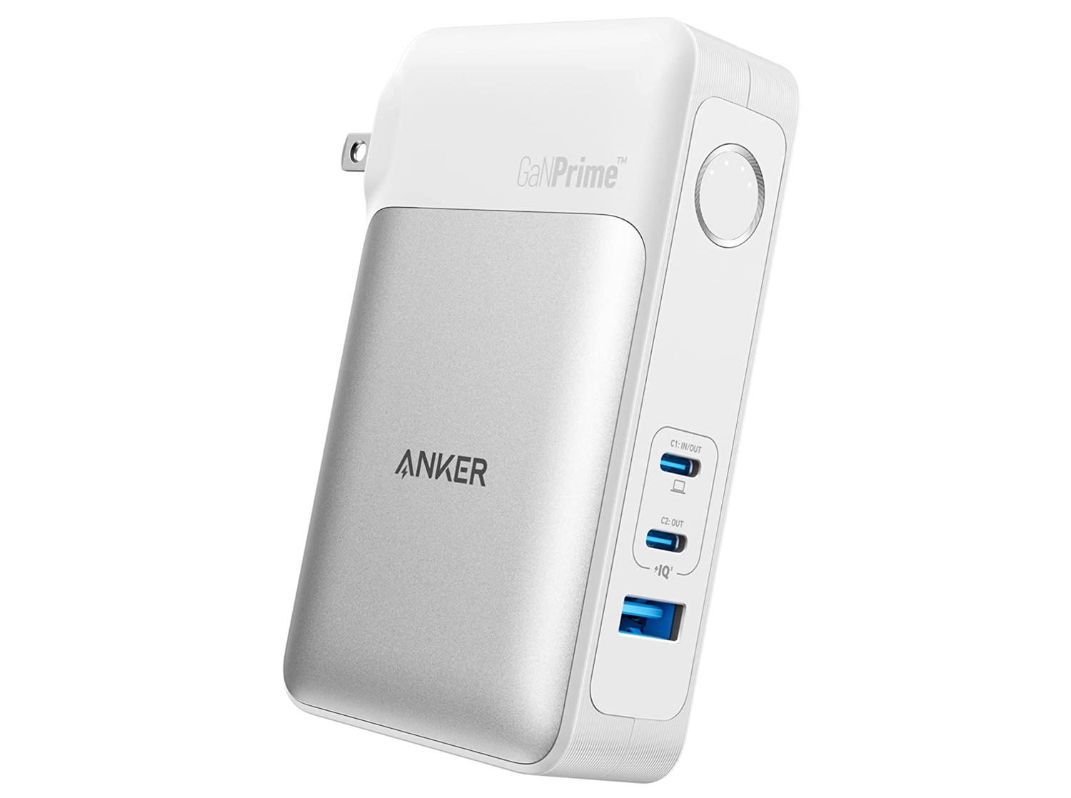 Anker、1台3役のバッテリー搭載USB急速充電器｢Anker 733 Power Bank (GaNPrime PowerCore 65W)｣のホワイトモデルを発売