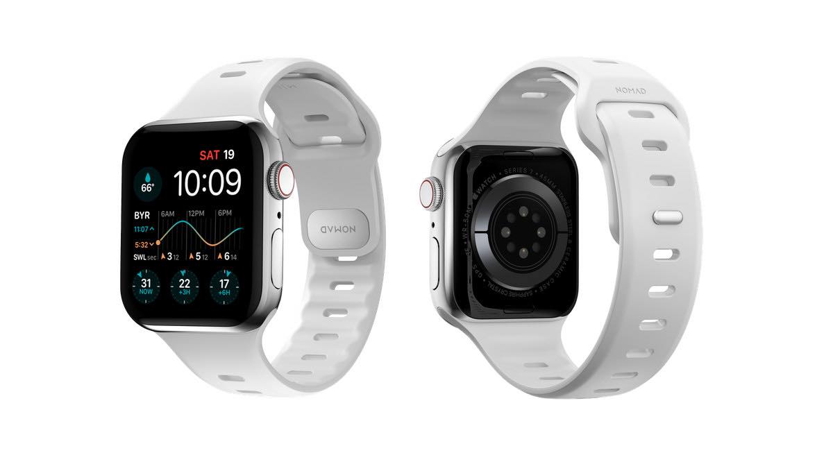 NOMAD製Apple Watch専用バンド｢NOMAD Sport Slim Band｣に新色｢スノーホワイト｣モデルが登場