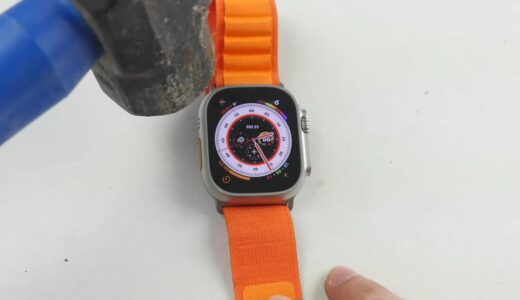 シリーズ史上最もタフな｢Apple Watch Ultra｣のダメージテスト映像公開
