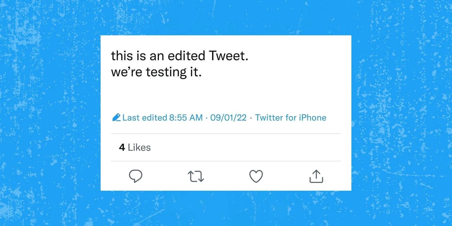 Twitterのツイート編集機能、現時点ではツイート後30分以内に最大5回まで編集可能