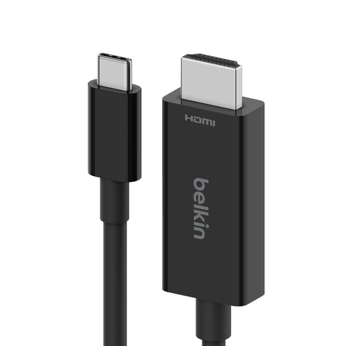 Belkin、最大8K@60Hz・4K@144Hzの解像度とHDR10+に対応した｢USB-C ｰ HDMI 2.1｣ケーブルとアダプタを発売
