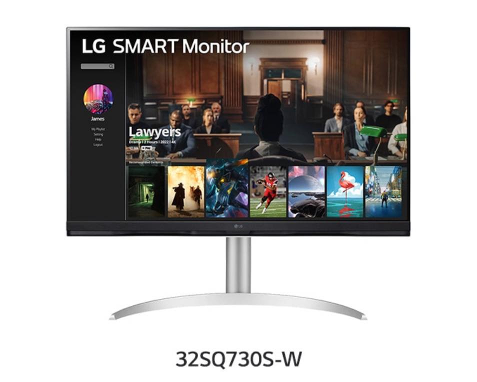 LG、webOSを搭載した31.5型LG Smart Monitor ｢32SQ730S-W｣と｢32SQ780S-W｣の一般販売を3月より開始へ