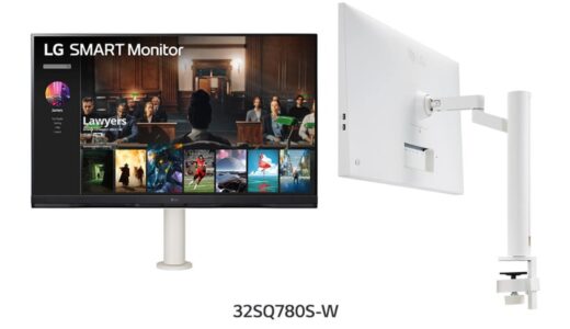LG、webOSを搭載した31.5型LG Smart Monitor ｢32SQ730S-W｣と｢32SQ780S-W｣の一般販売を3月より開始へ