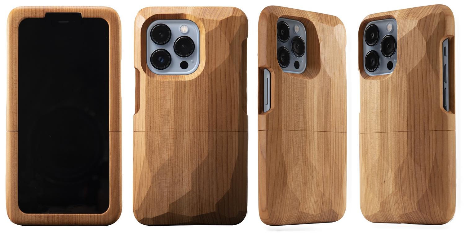 伝統工芸｢一位一刀彫｣の天然木ケース｢Real Wood Case｣に｢iPhone 14/14 Pro｣対応モデルが登場