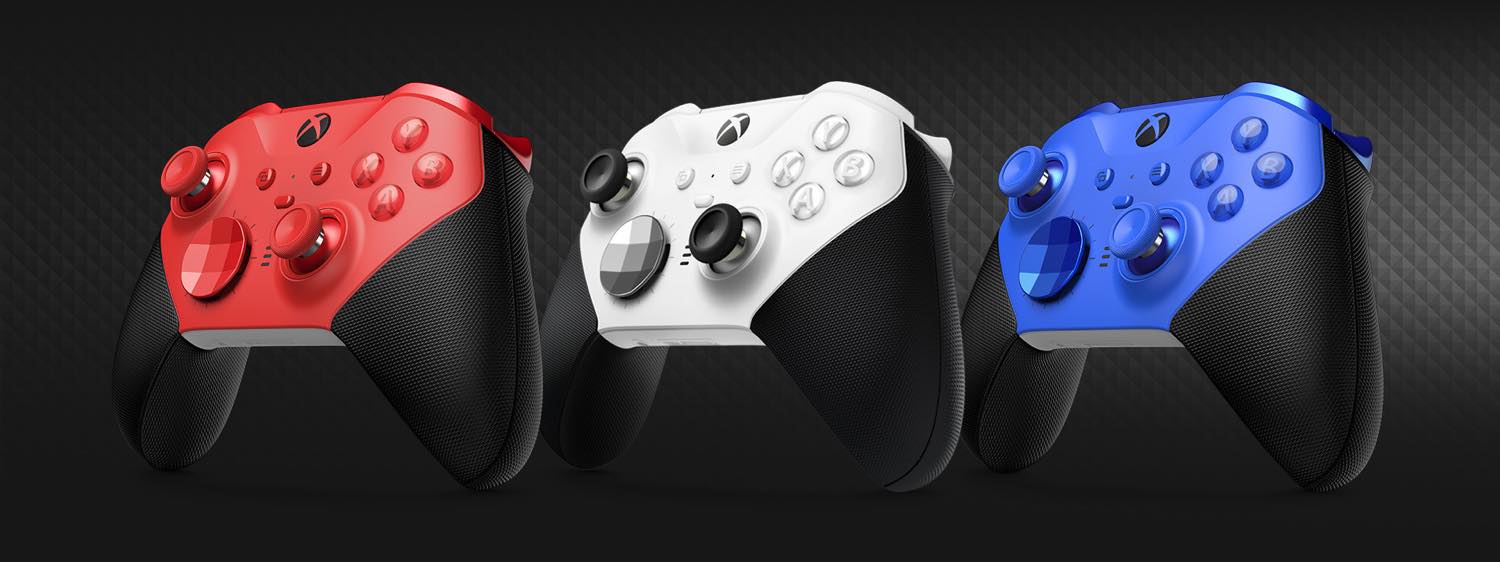 Microsoft、｢Xbox Elite ワイヤレス コントローラー シリーズ 2 – Core｣の新色レッドとブルーを国内でも正式発表 ｰ 予約受付中