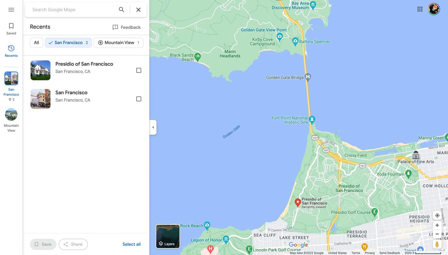 Google、｢Google マップ｣のWeb版で最近見た場所に簡単にアクセス出来るサイドバーをテスト中