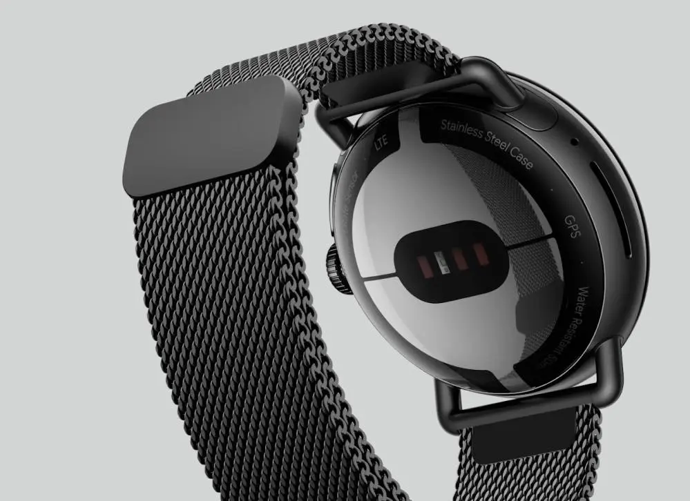 Google Pixel Watch 美品 スマートウォッチ ストレッチバンド付