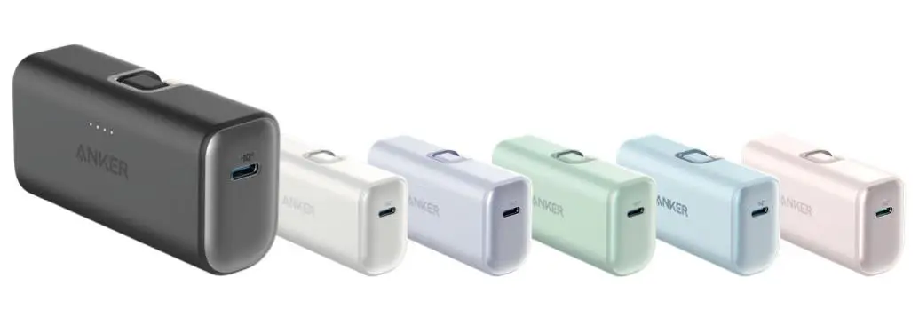 Anker 621 Power Bank 12W 内蔵Lightningコネクタ ANKER 621 Power Bank iPhone用 ブルー ANKER Nano Power Bank (12W