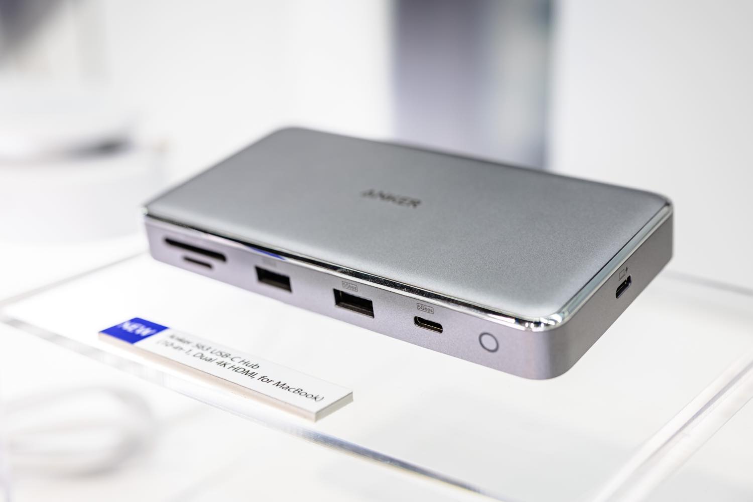 Anker、MacBookに合わせてデザインしたUSB-Cハブ｢Anker 563 USB-C ハブ (10-in-1, Dual 4K HDMI, for MacBook)｣を発売