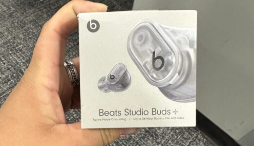 Beatsの新型ワイヤレスイヤホン｢Beats Studio Buds+｣のパッケージ写真 − 米量販店には入荷済み