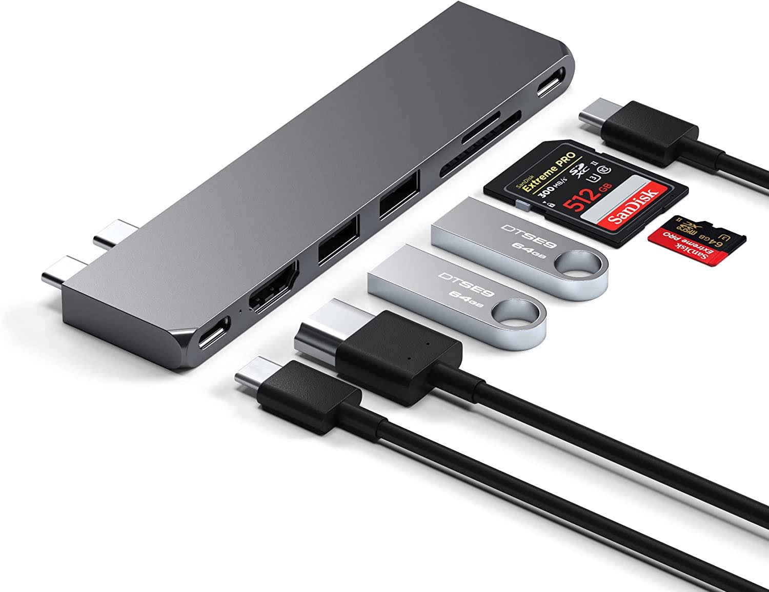 Satechi、｢MacBook Pro/Air｣向け新型ハブ｢USB-C Pro ハブ スリム｣を発売