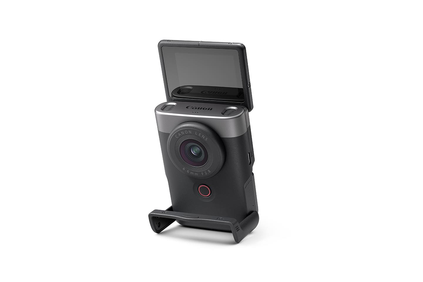 キヤノン、スマホライクな縦型デザインのVlogカメラ｢PowerShot V10｣を発表