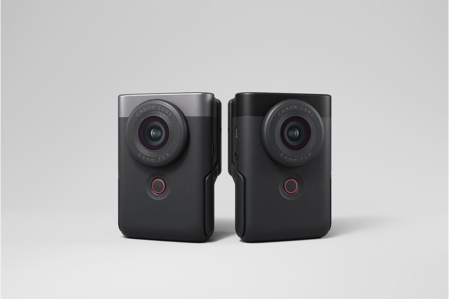 キヤノン、スマホライクな縦型デザインのVlogカメラ｢PowerShot V10｣を発表