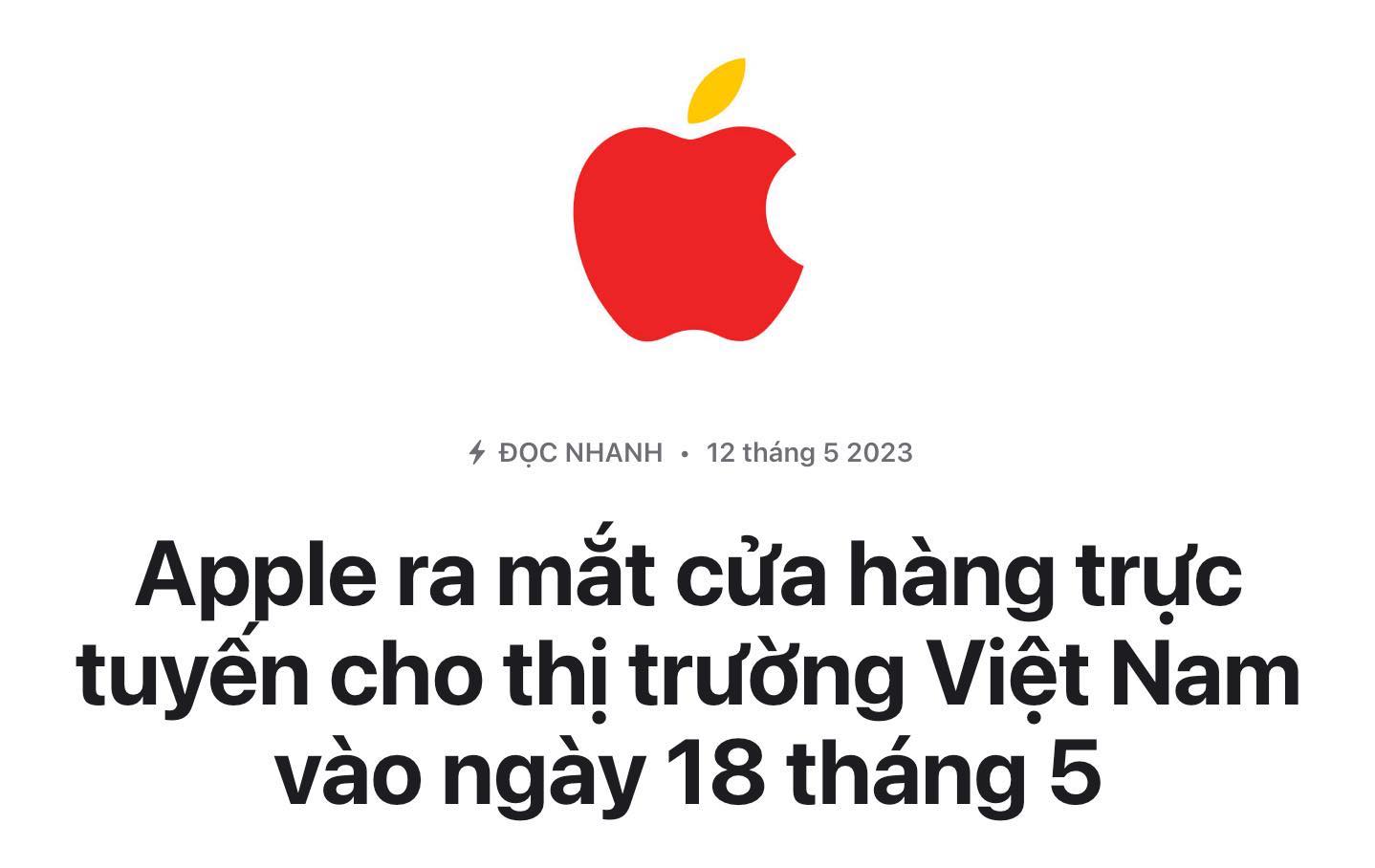 Apple、5月18日にベトナムのオンラインストアを開設へ